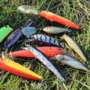 A variety of fishing lures good for walleye