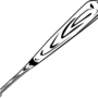 A baseball bat similar to a fish bat